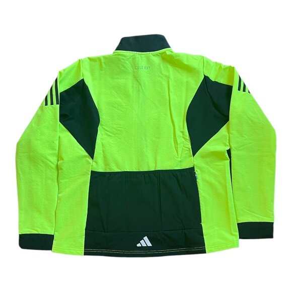 adidas The COLD.RDY Cycling Jacket Women's Lucid Lemon Size XL NWT - Picture 3 of 9